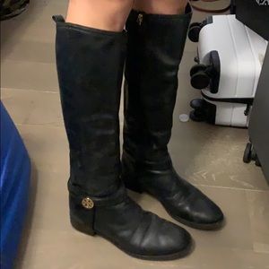 Tory Burch leather boots